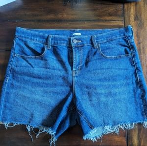 Distressed Jean Shorts - 14